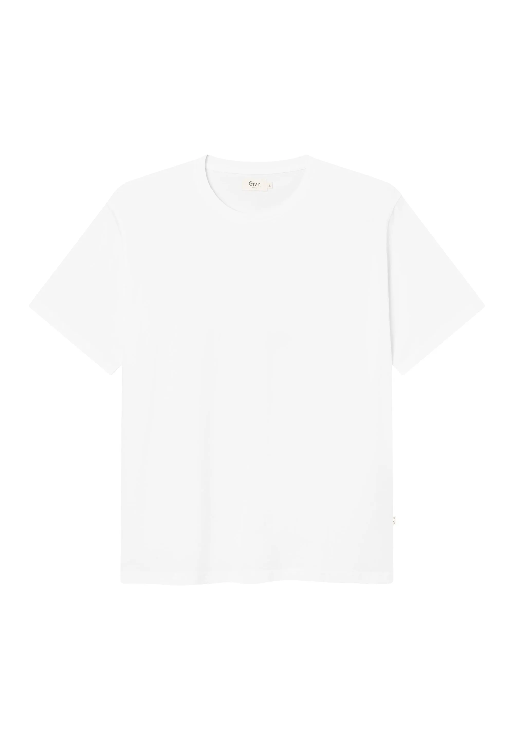 Organic Cotton T-shirt LASSE - White Givn Berlin