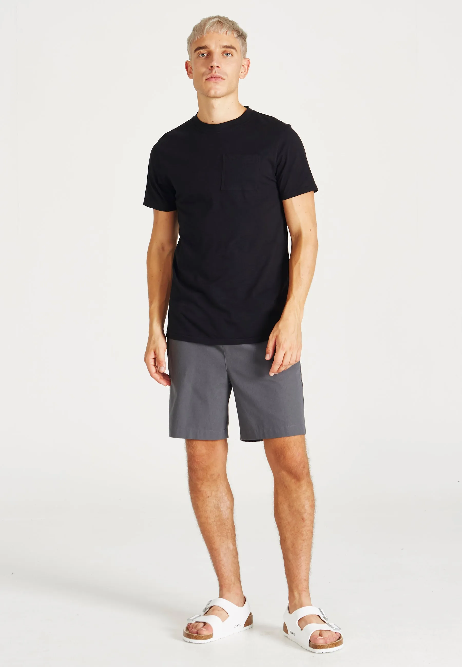 Organic Cotton T-Shirt NATE - Black Givn Berlin