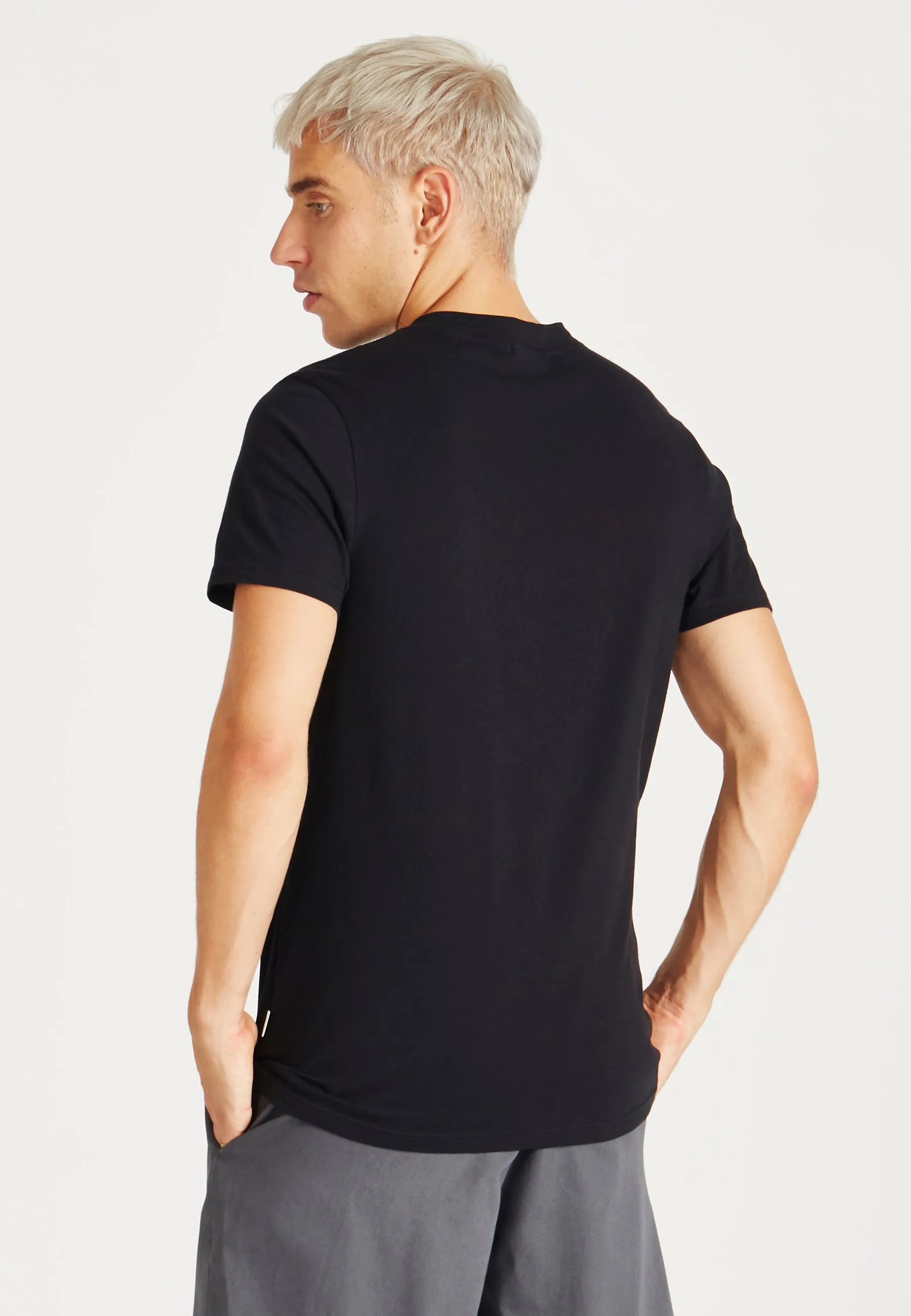 Organic Cotton T-Shirt NATE - Black Givn Berlin