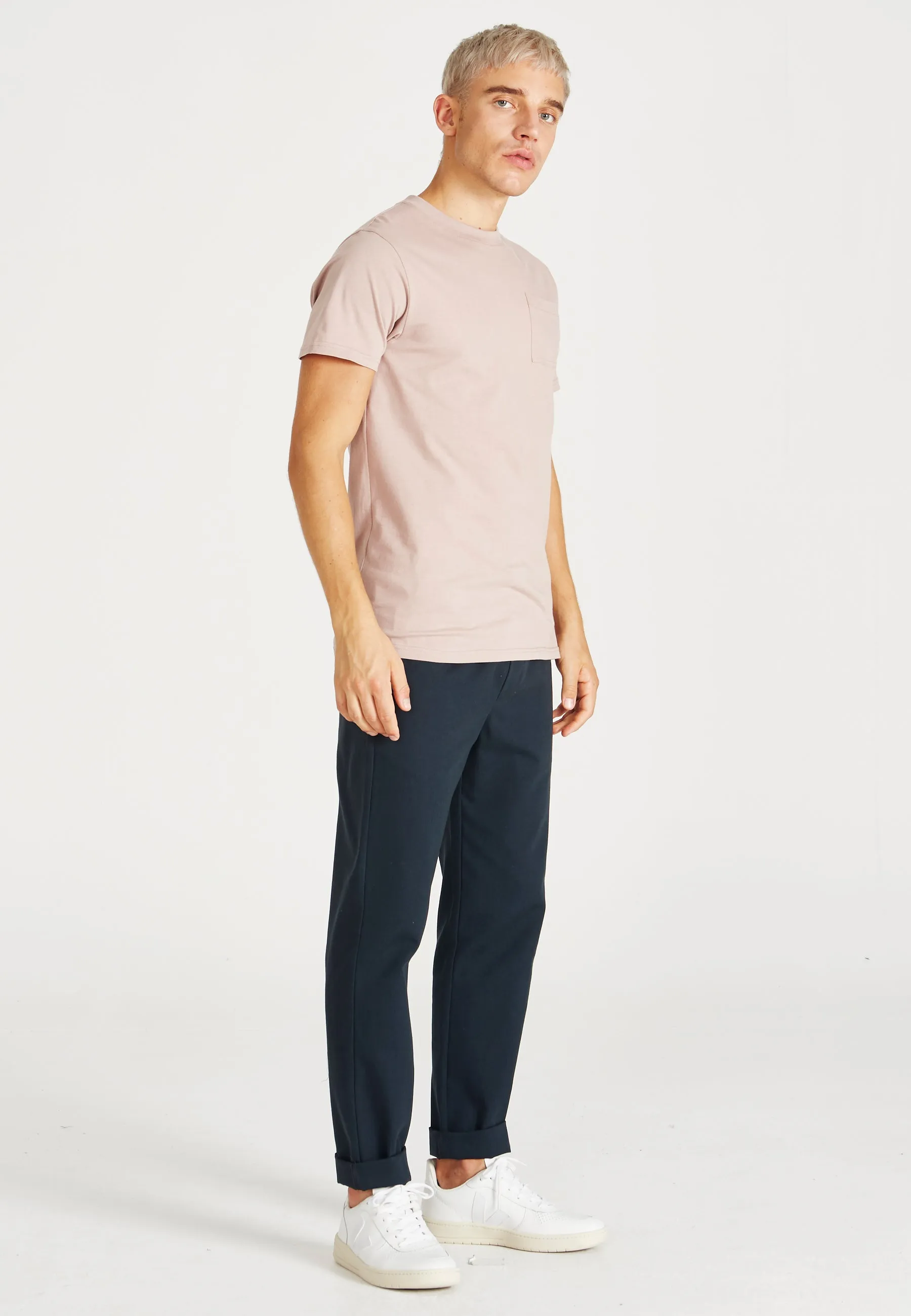 Organic Cotton T-Shirt NATE - Muddy Pink Givn Berlin
