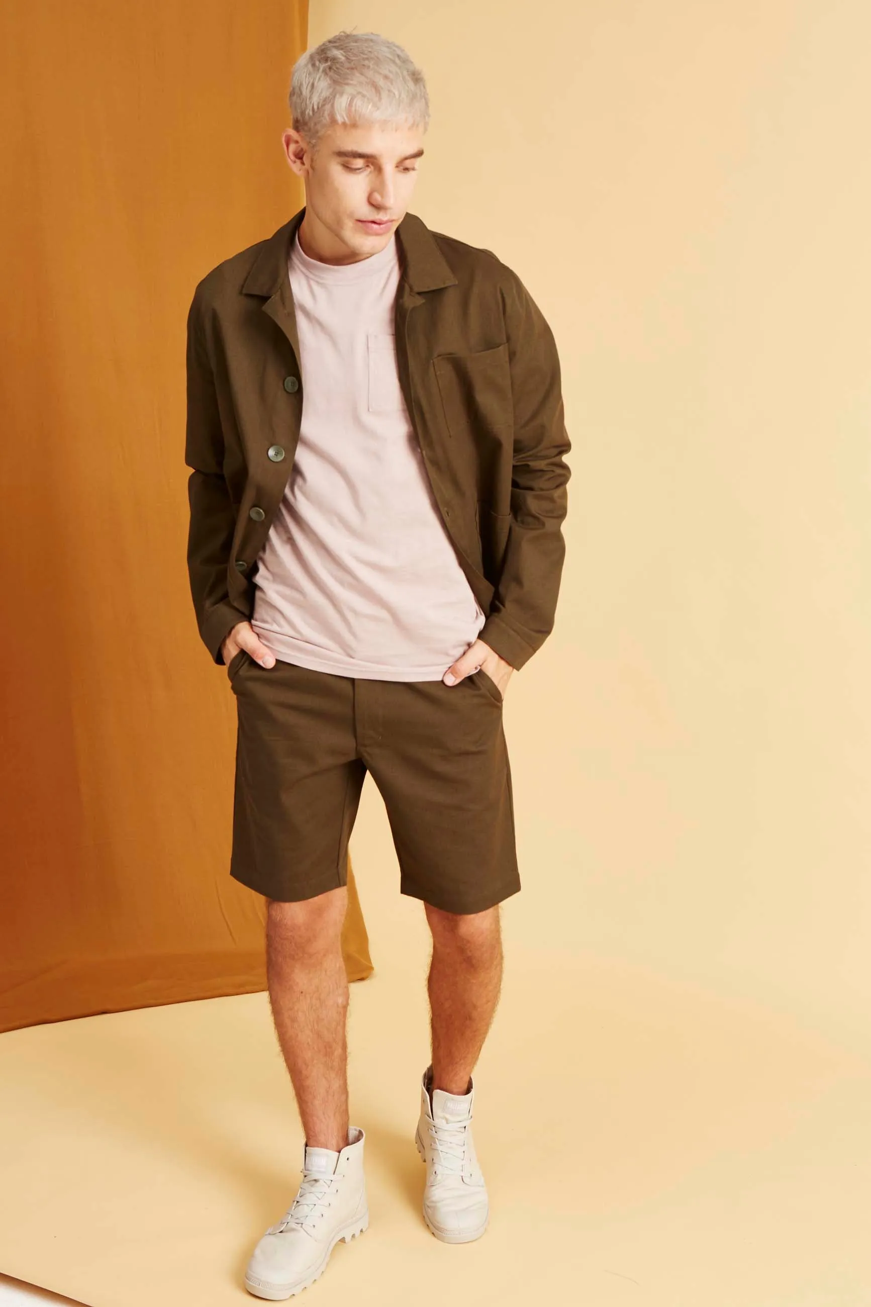Organic Cotton T-Shirt NATE - Muddy Pink Givn Berlin