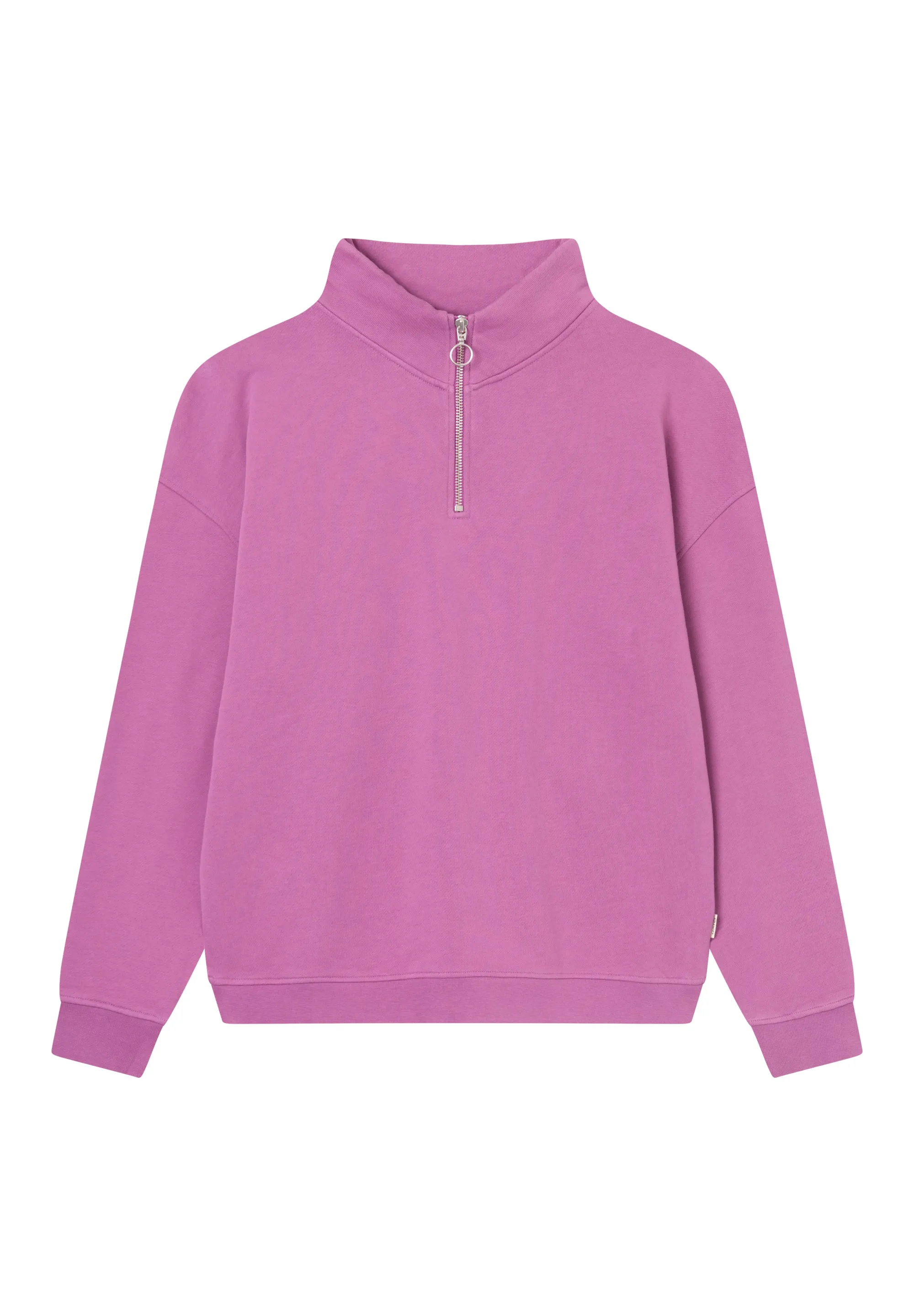 Organic Cotton Troyer Sweater DAKOTA - Soft Violet Givn Berlin