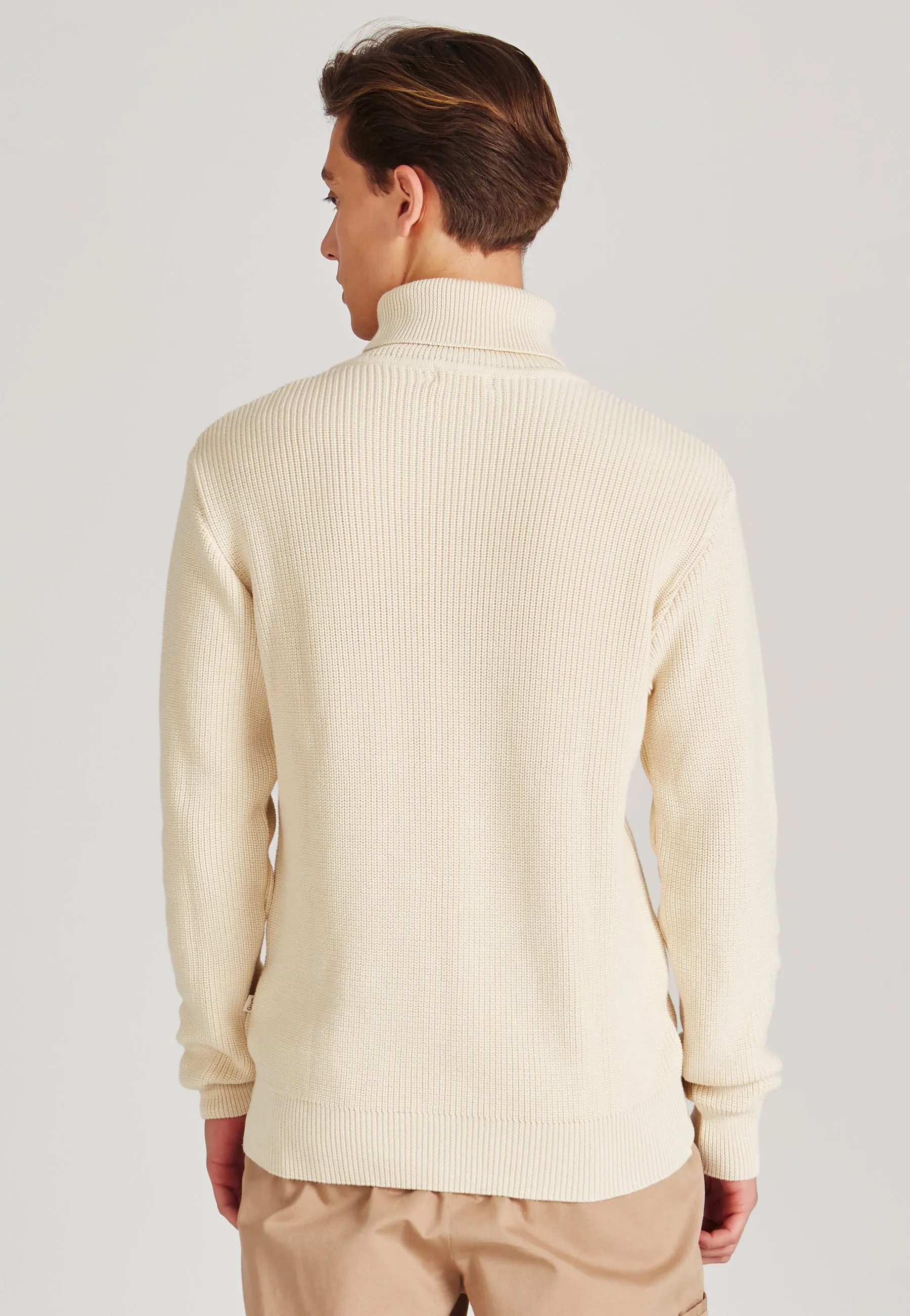 Organic Cotton Turtleneck Knit Sweater PIET - Off White Givn Berlin
