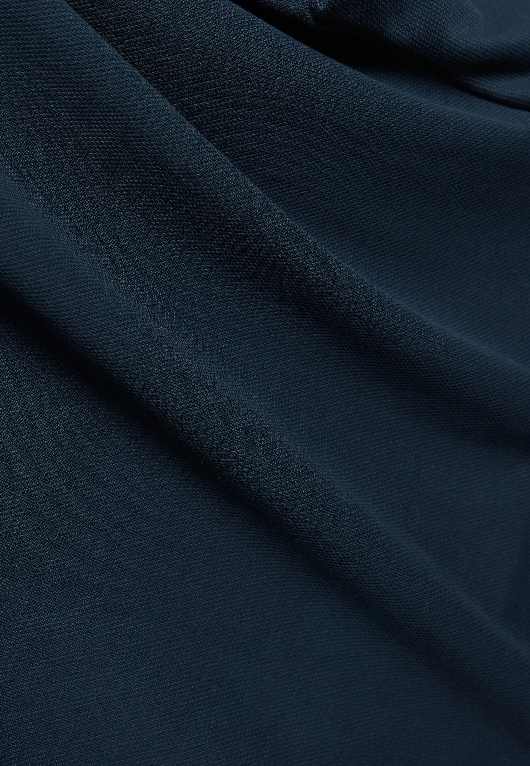 Overshirt GBALVAR relaxed in organic cotton piqué - Midnight Blue (Pique) Givn Berlin