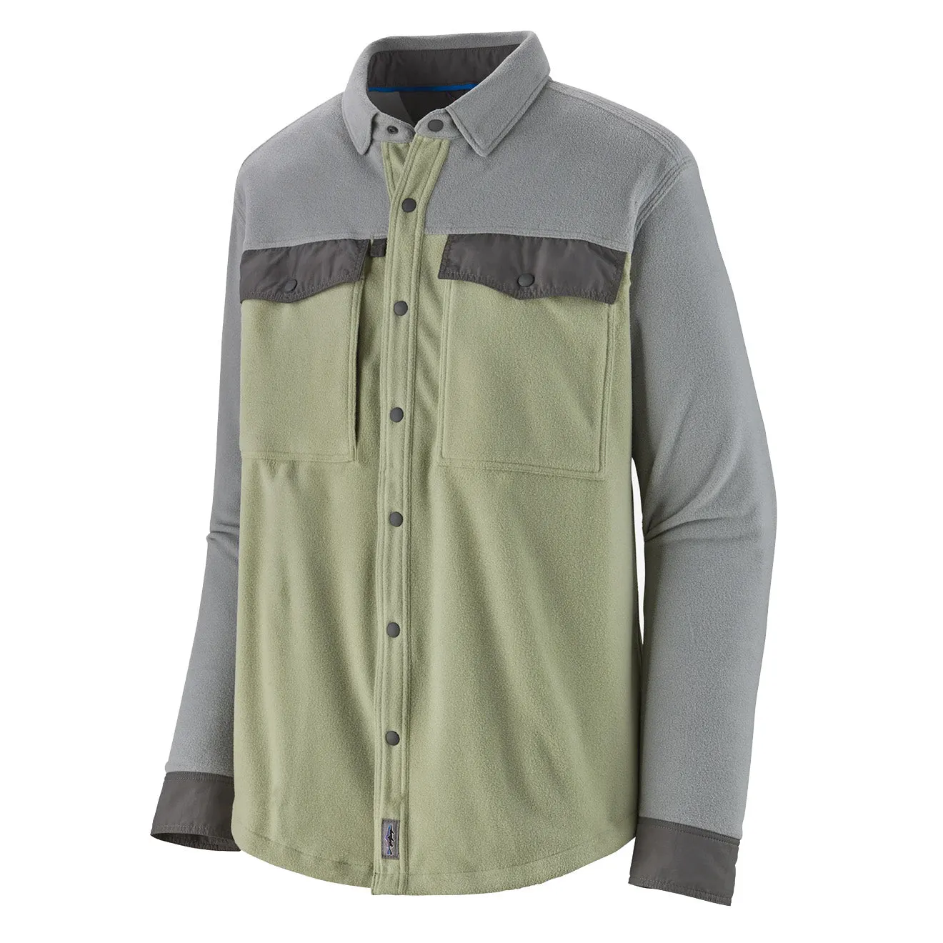 Patagonia L/S Early Rise Snap Shirt Salvia Green