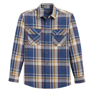 Pendleton Beach Shack Shirt Navy Multi Plaid
