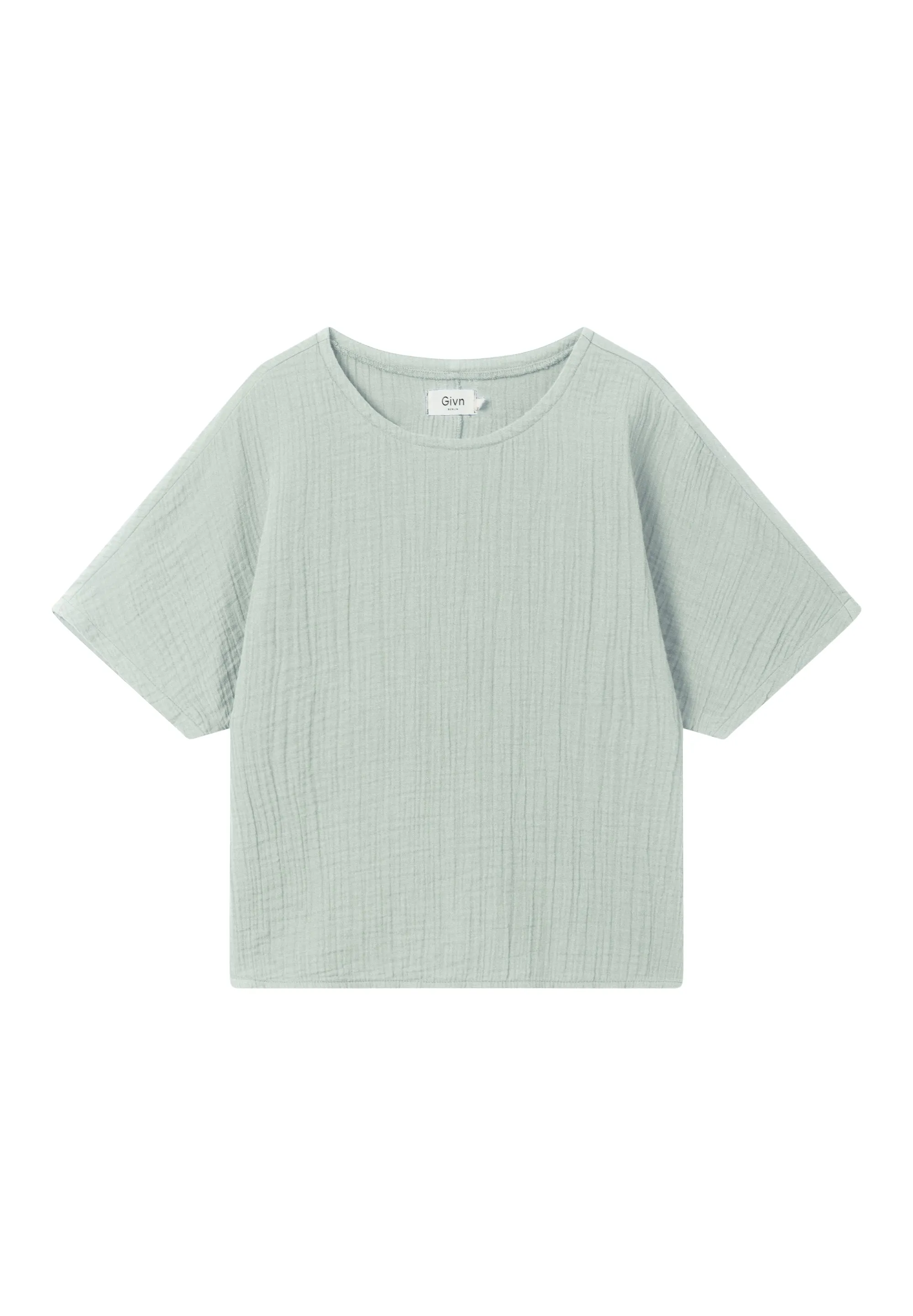 PINA Organic Cotton Muslin T-Shirt - Sage Givn Berlin