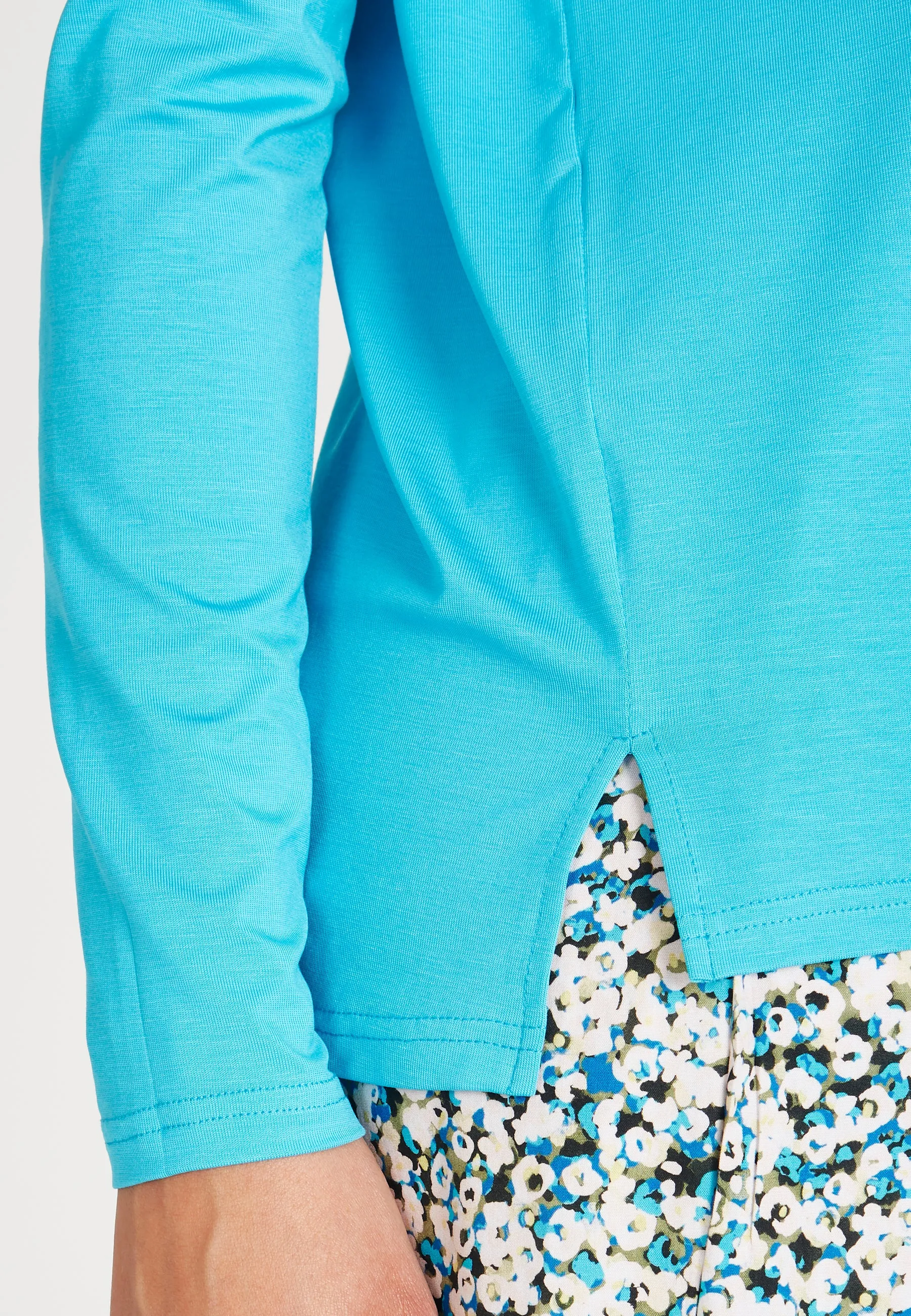 POLLY longsleeve made from TENCEL™ Lyocell - Scuba Blue (Tencel) Givn Berlin