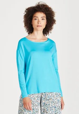 POLLY longsleeve made from TENCEL™ Lyocell - Scuba Blue (Tencel) Givn Berlin