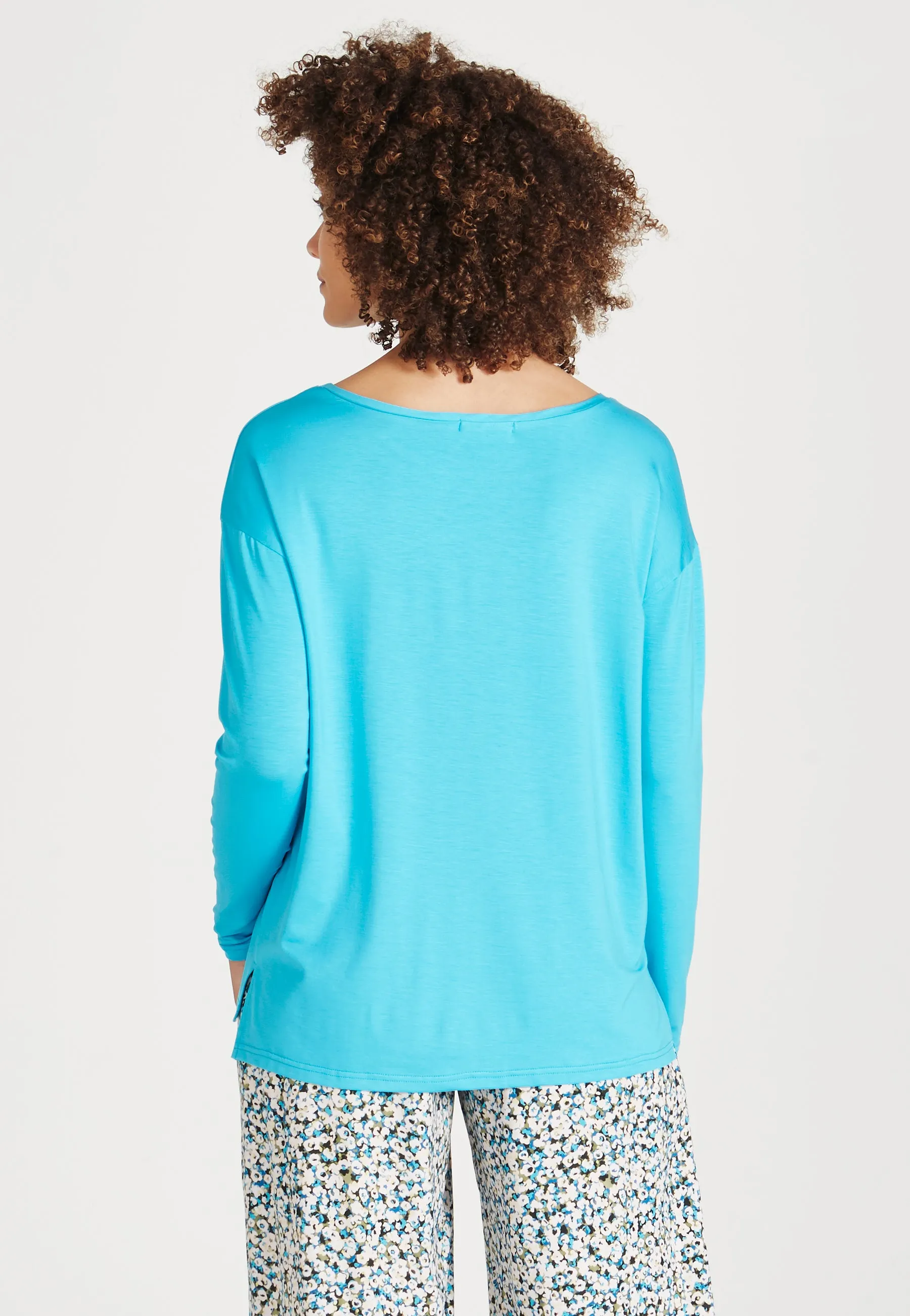 POLLY longsleeve made from TENCEL™ Lyocell - Scuba Blue (Tencel) Givn Berlin