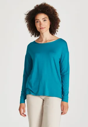 POLLY longsleeve made from TENCEL™ Lyocell - Sea Green (Tencel) Givn Berlin