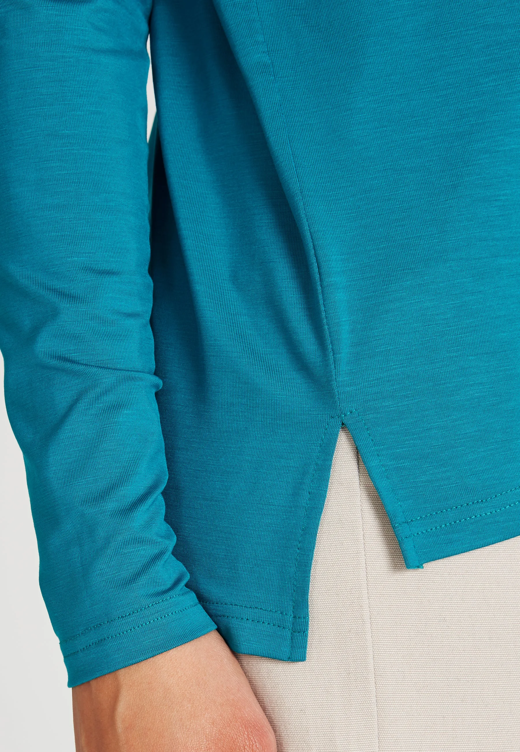 POLLY longsleeve made from TENCEL™ Lyocell - Sea Green (Tencel) Givn Berlin