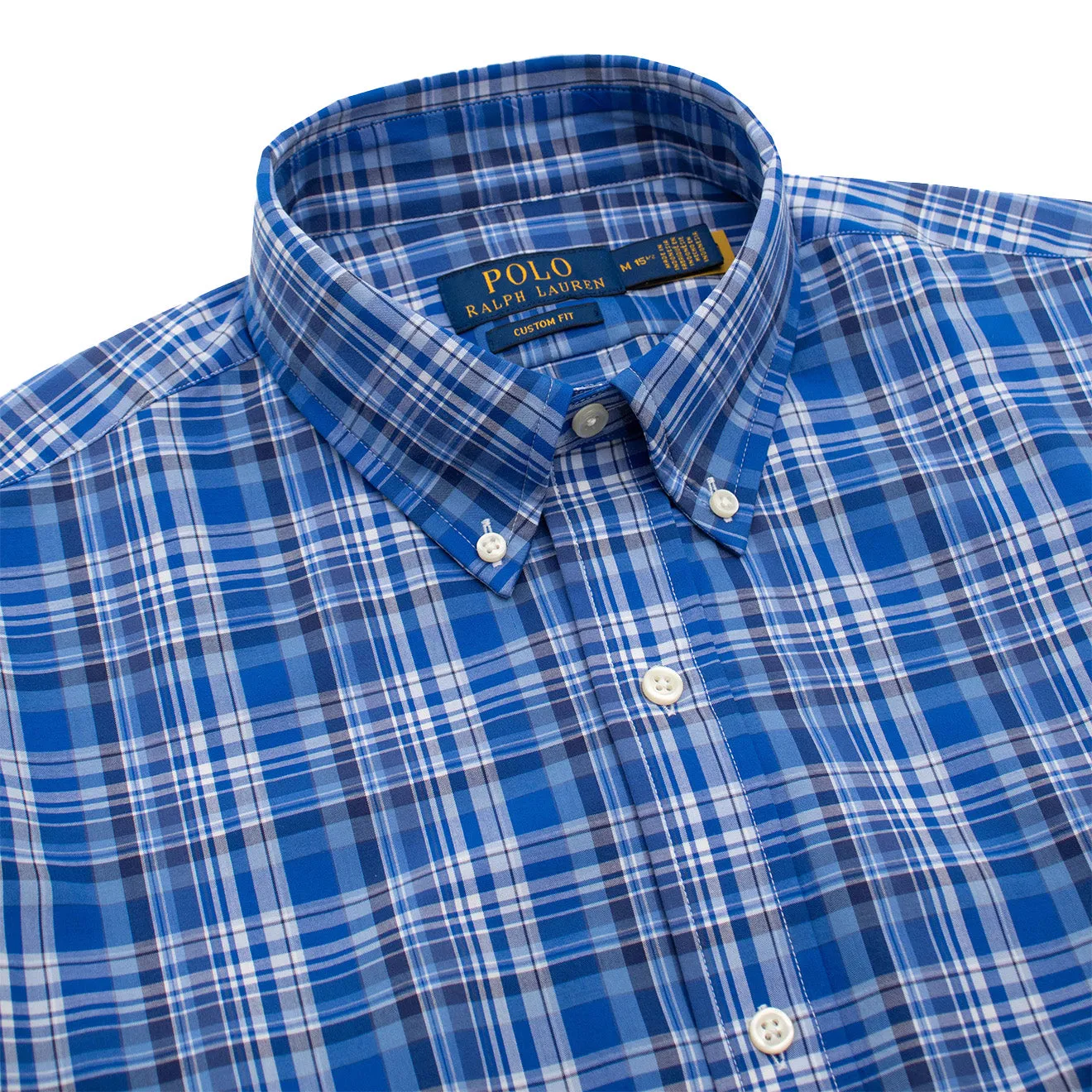 Polo Ralph Lauren Custom Fit Check Shirt Blue Multi