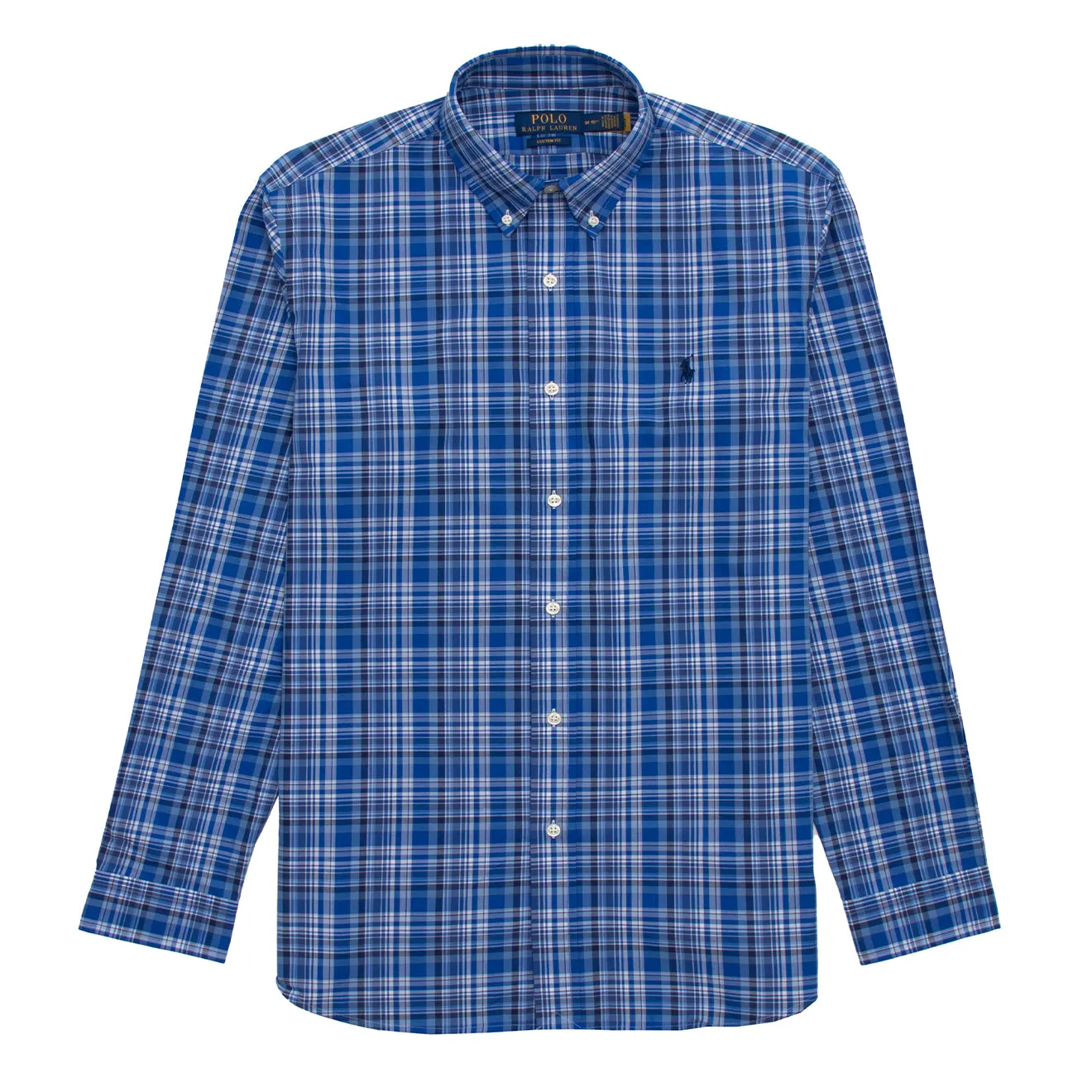 Polo Ralph Lauren Custom Fit Check Shirt Blue Multi