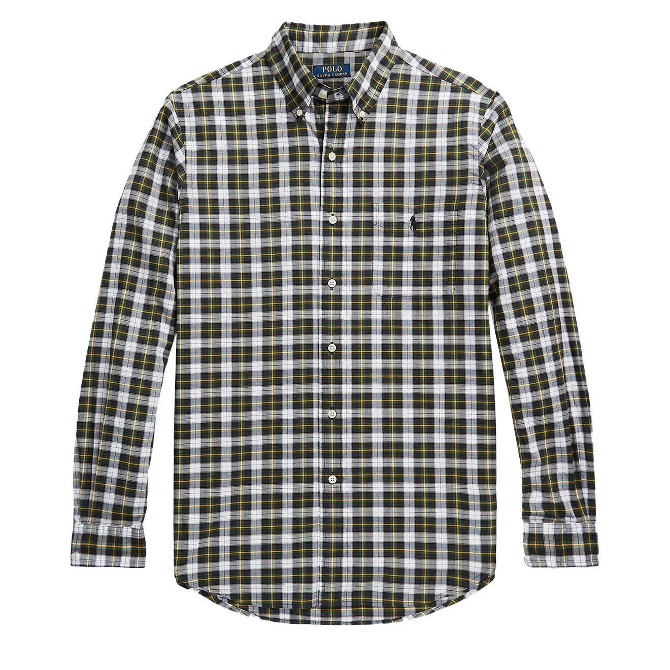 Polo Ralph Lauren Custom Fit Check Shirt Navy / Green Multi