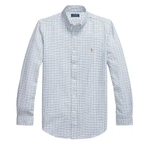 Polo Ralph Lauren Custom Fit Check Shirt White / Blue Multi