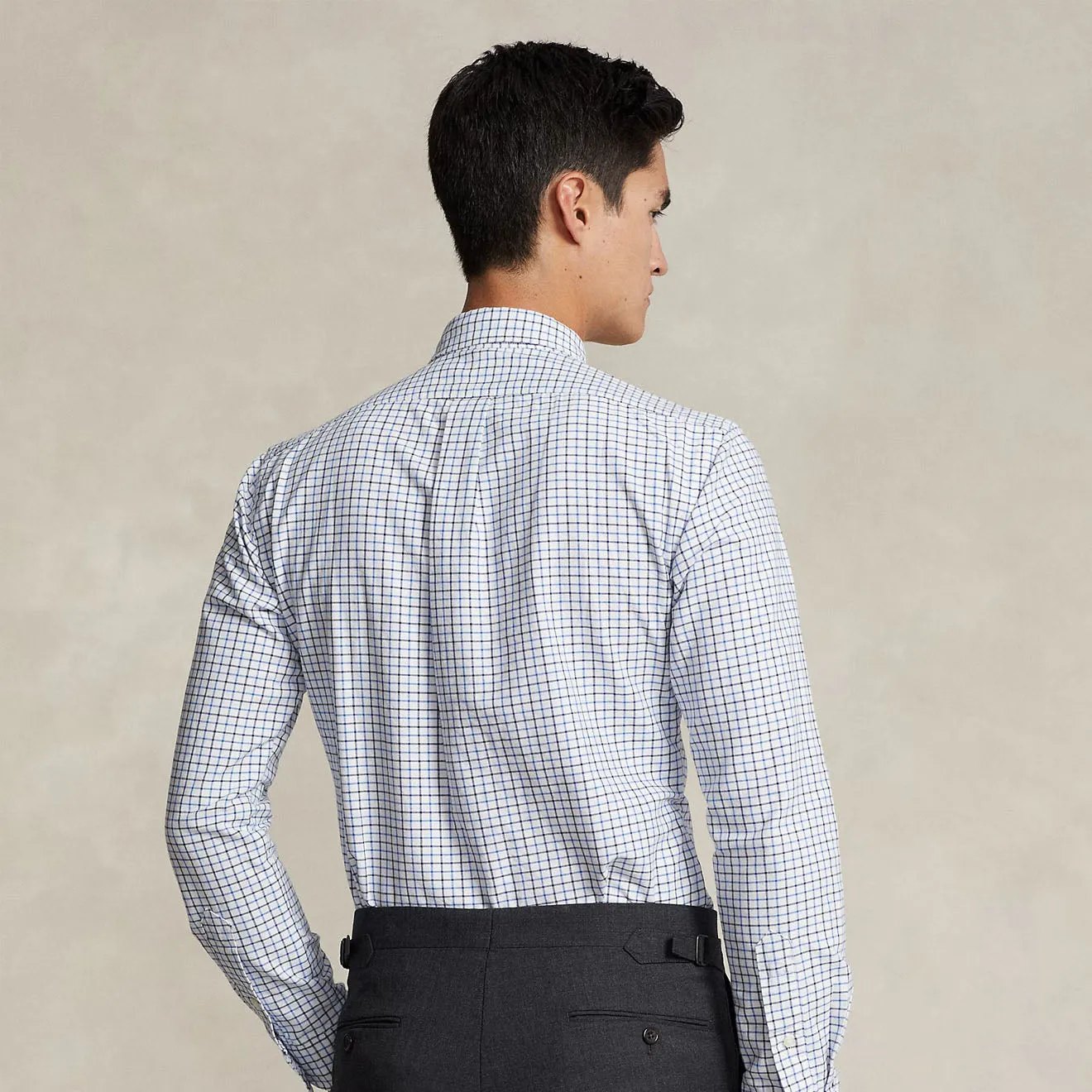 Polo Ralph Lauren Custom Fit Check Shirt White / Blue Multi