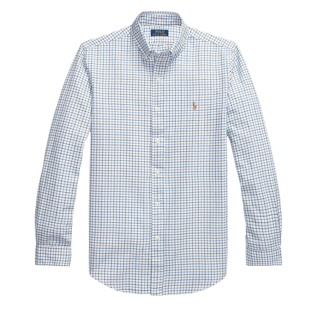 Polo Ralph Lauren Custom Fit Check Shirt White / Blue Multi