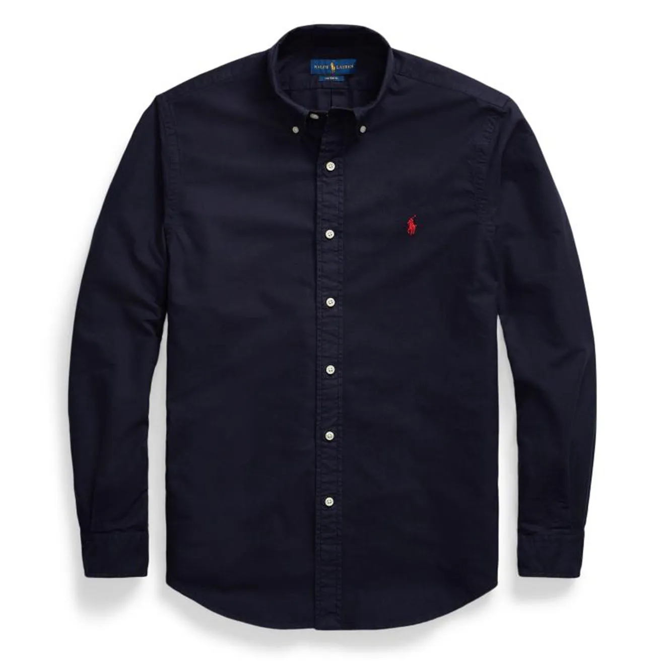 Polo Ralph Lauren Custom Fit Garment-Dyed Oxford Shirt RL Navy
