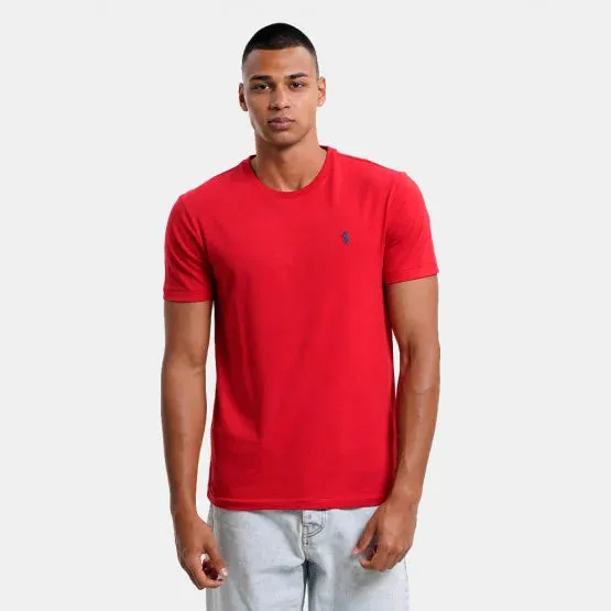 Polo Ralph Lauren - Custom Slim Fit Jersey Crewneck T-Shirt - Red