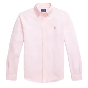 Polo Ralph Lauren Knit Oxford Shirt Garden Pink