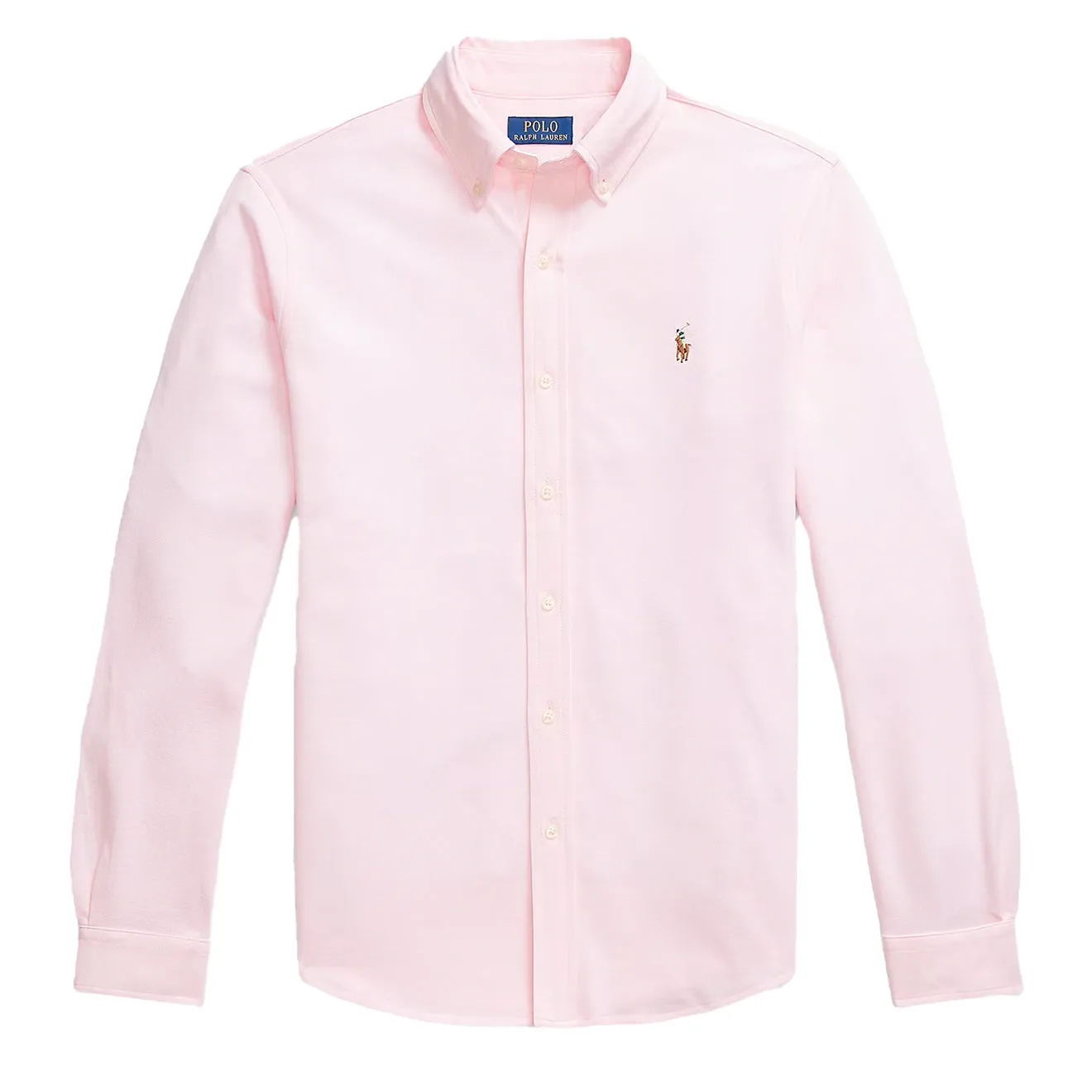 Polo Ralph Lauren Knit Oxford Shirt Garden Pink