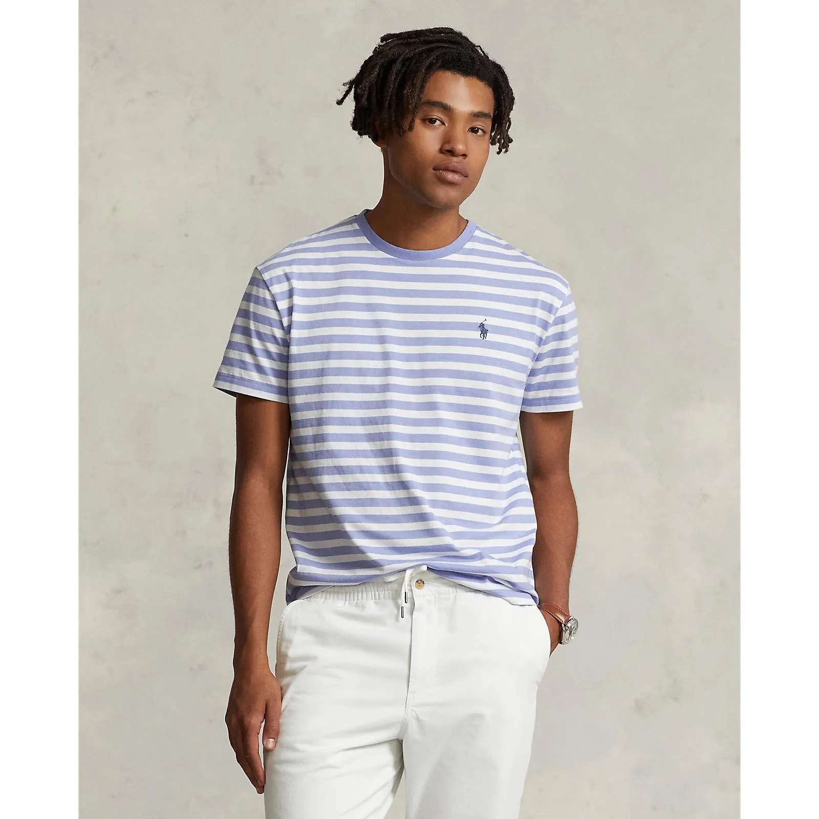 Polo Ralph Lauren - Short Sleeve T-Shirt - Lafayette Blue/White