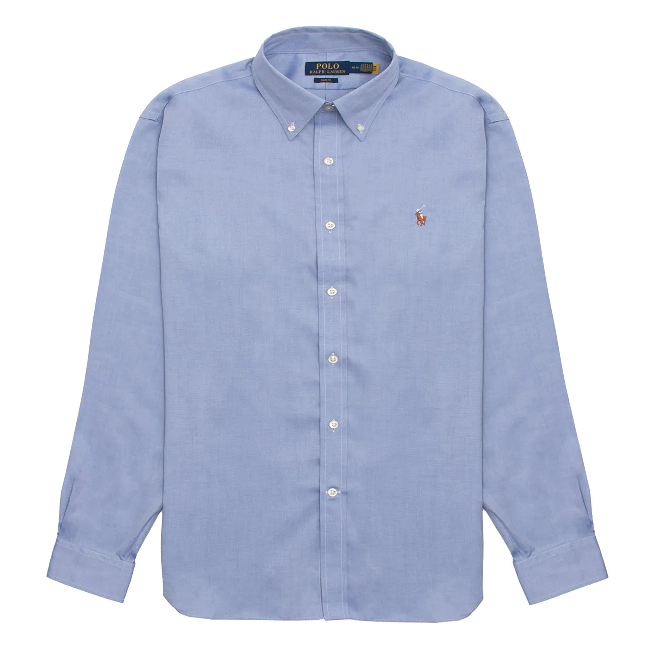 Polo Ralph Lauren Slim Fit Oxford Button Down Shirt True Blue / White