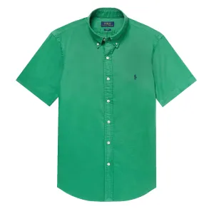 Polo Ralph Lauren Slim Fit S/S Button Down Oxford Shirt Raft Green