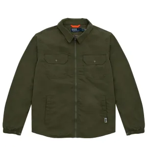 Polo Ralph Lauren Water-Repellent Shirt Jacket Dark Sage