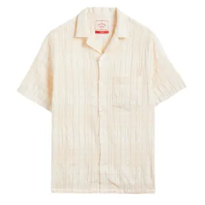 Portuguese Flannel Malcom S/S shirt Cream