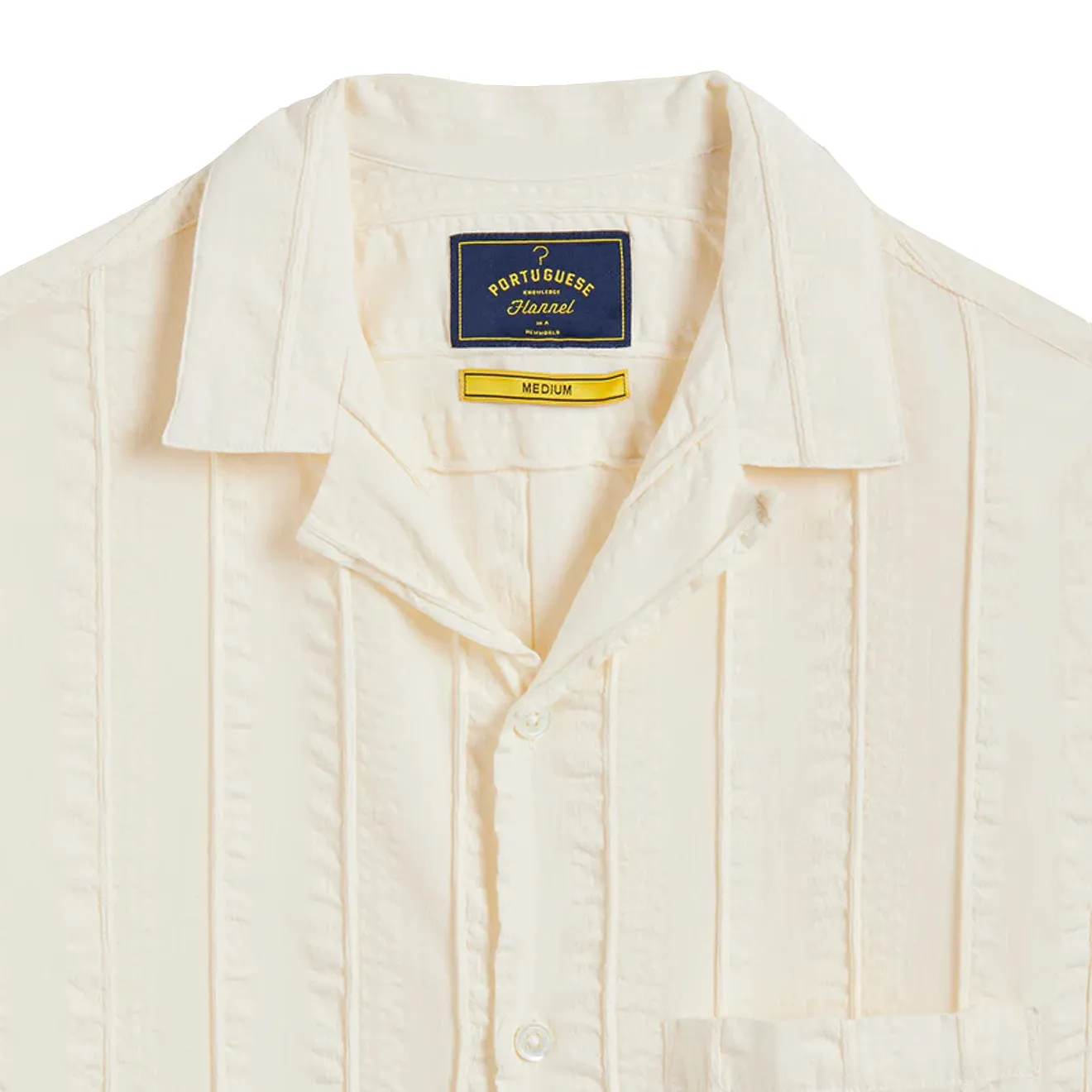 Portuguese Flannel Punta S/S shirt White