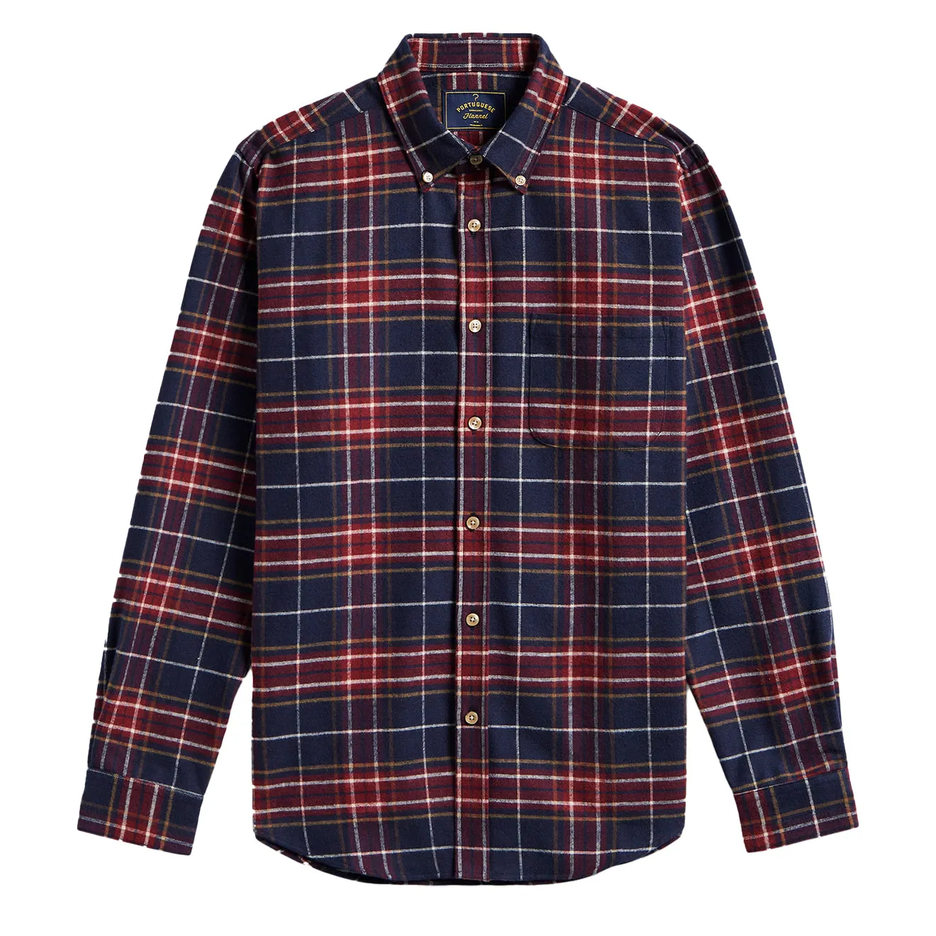 Portuguese Flannel Station Shirt Blue / Red