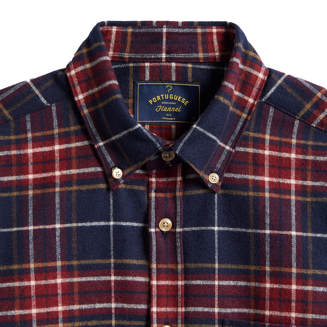 Portuguese Flannel Station Shirt Blue / Red