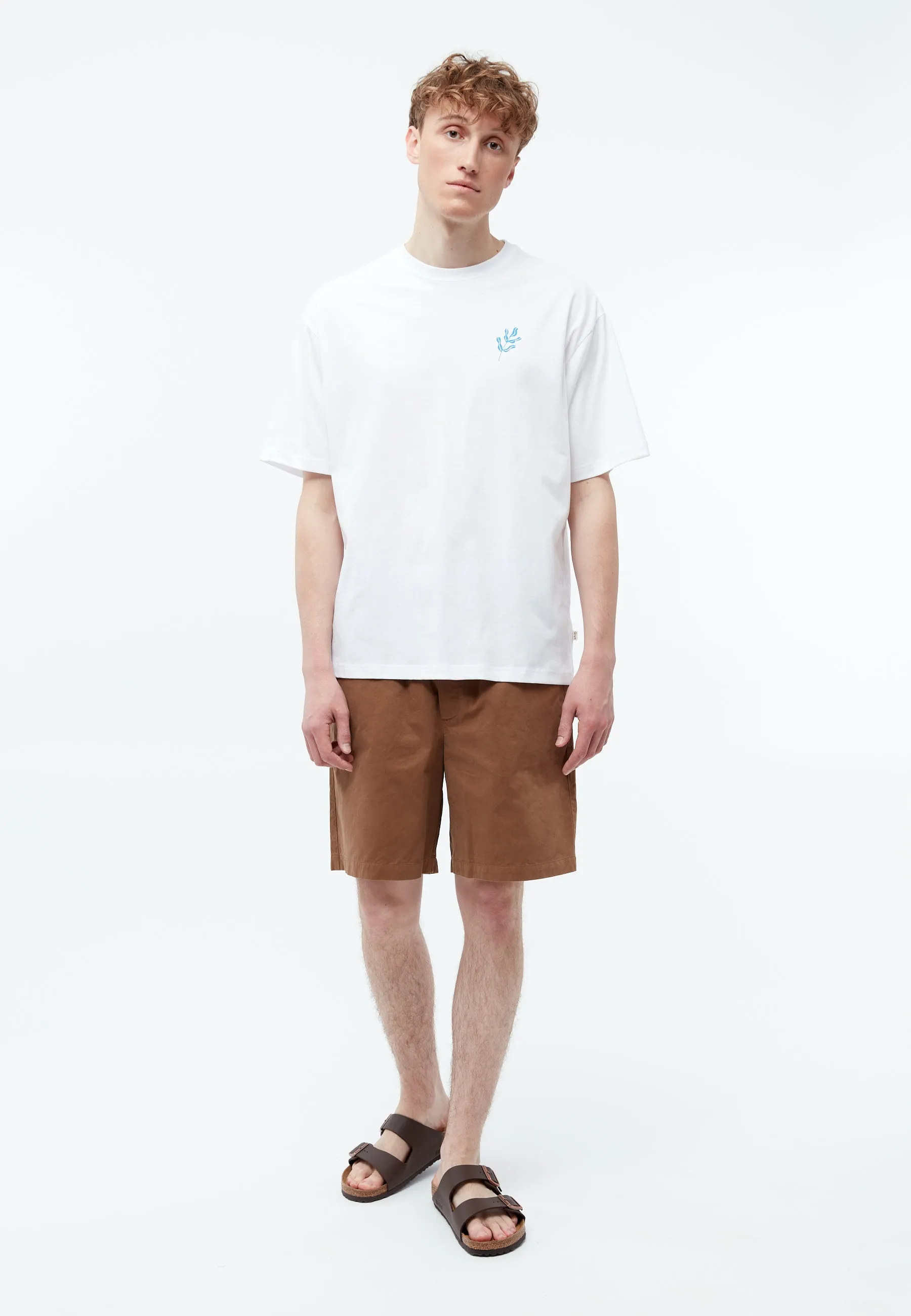 Print T-shirt GBGARY (STILL LIFE) oversize made from organic cotton - White Givn Berlin