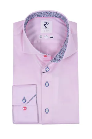 R2 Cut Away Collar Trimmed With Liberty Print Pink