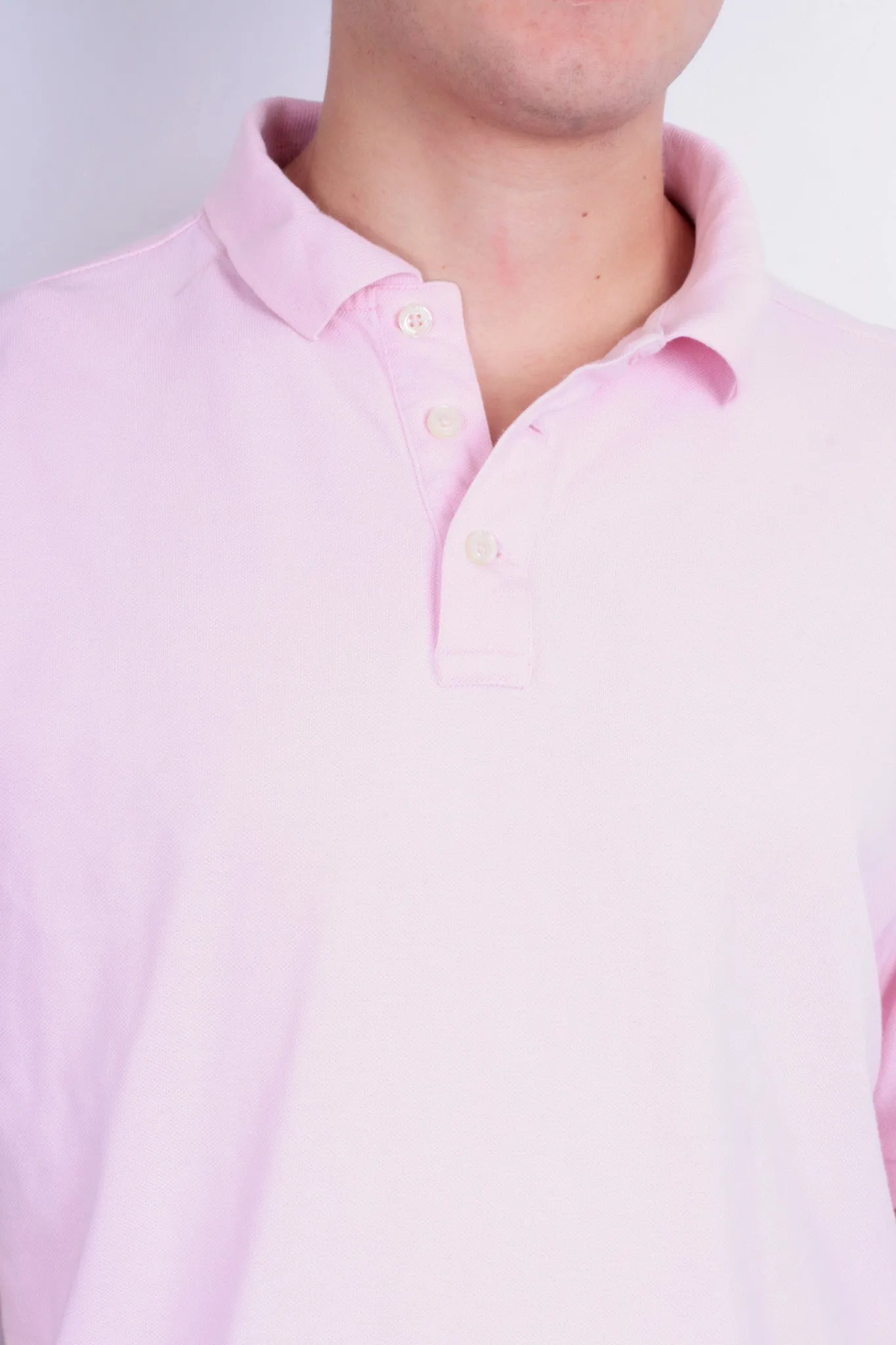 Racing Green Mens XL Polo Shirt Short Sleeve Pink Standard Fit