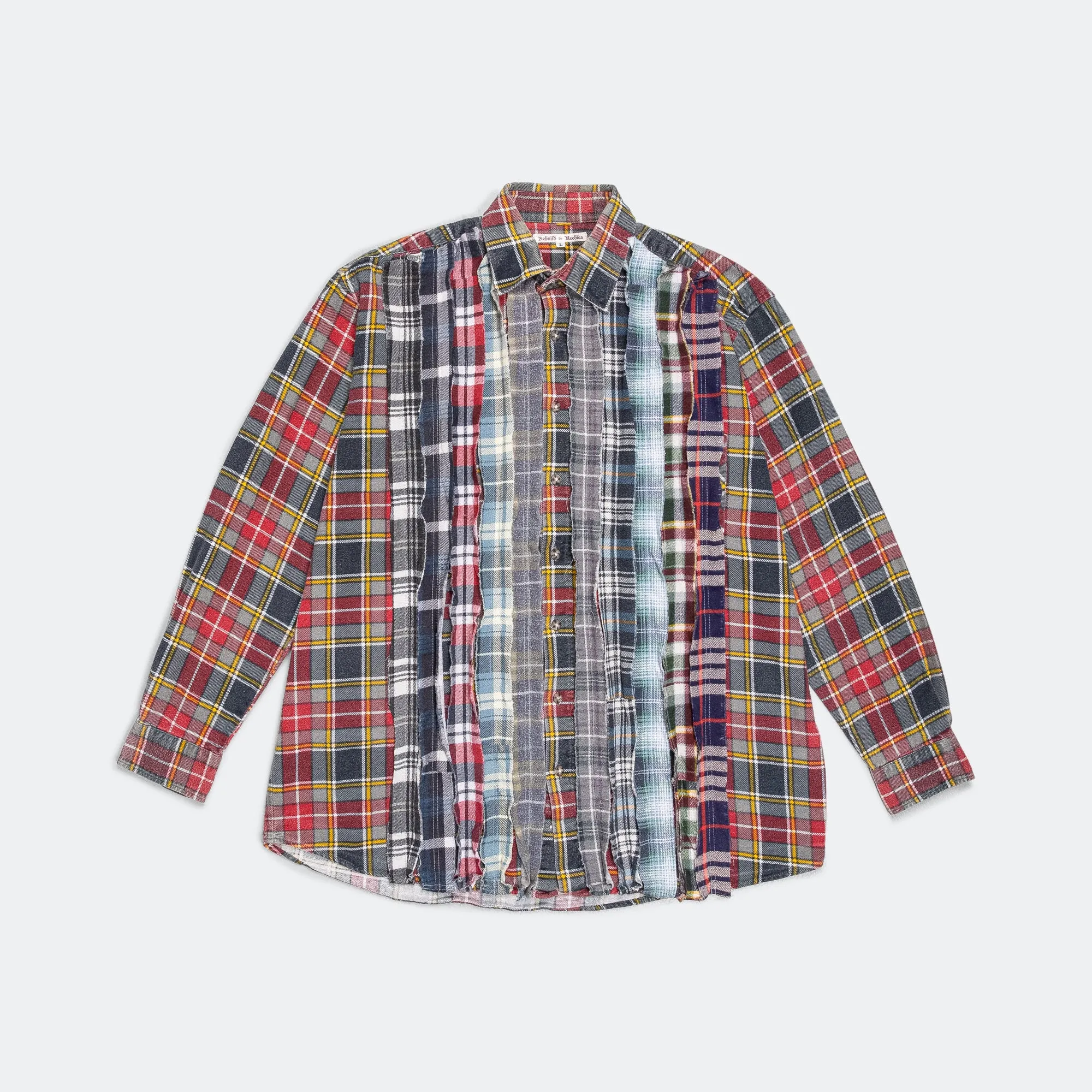 Rebuild Flannel Ribbon Shirt SS25 - Large #2