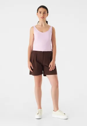 Ribbed Top GBVICTORIA Made From Organic Cotton - Light Pink (Rib) Givn Berlin