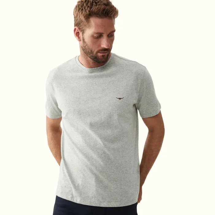 R.M.Williams - Parson T-Shirt - Grey Marle