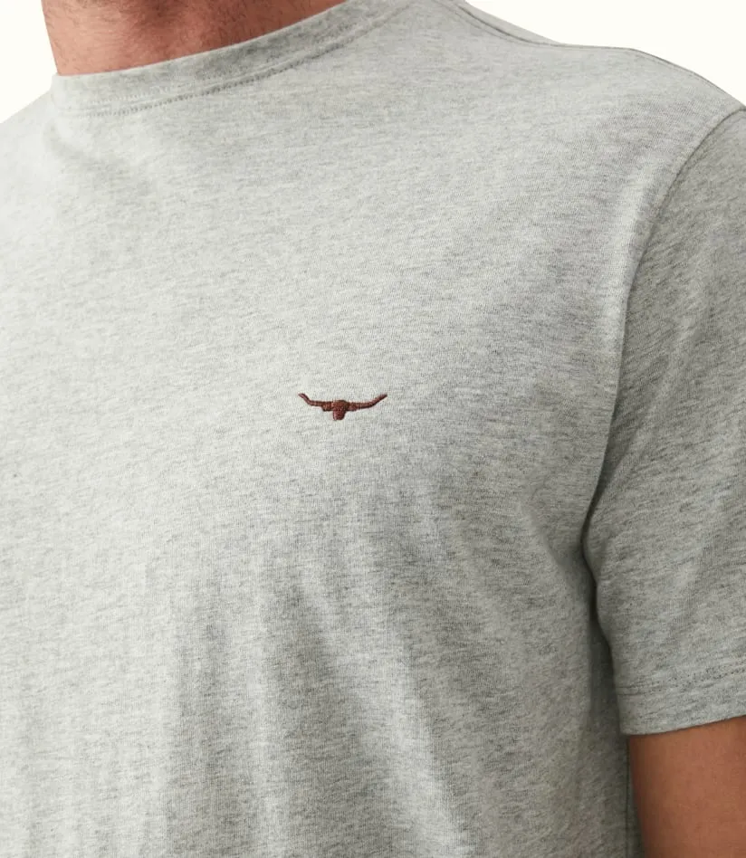 R.M.Williams - Parson T-Shirt - Grey Marle