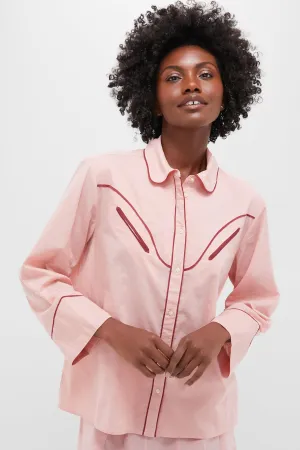 Rose Bloom The Western Pajama Shirt