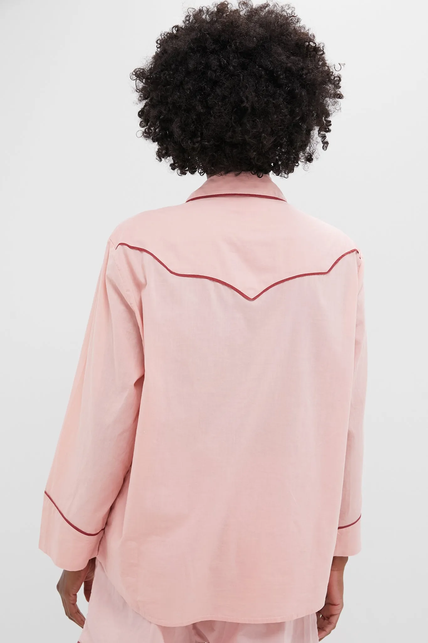Rose Bloom The Western Pajama Shirt