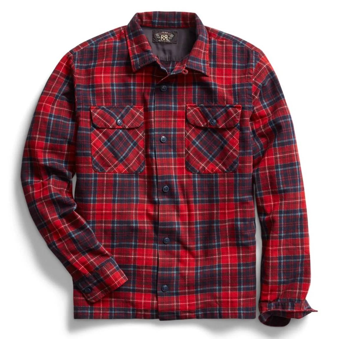 RRL by Ralph Lauren Carter Camp Sport Shirt Red