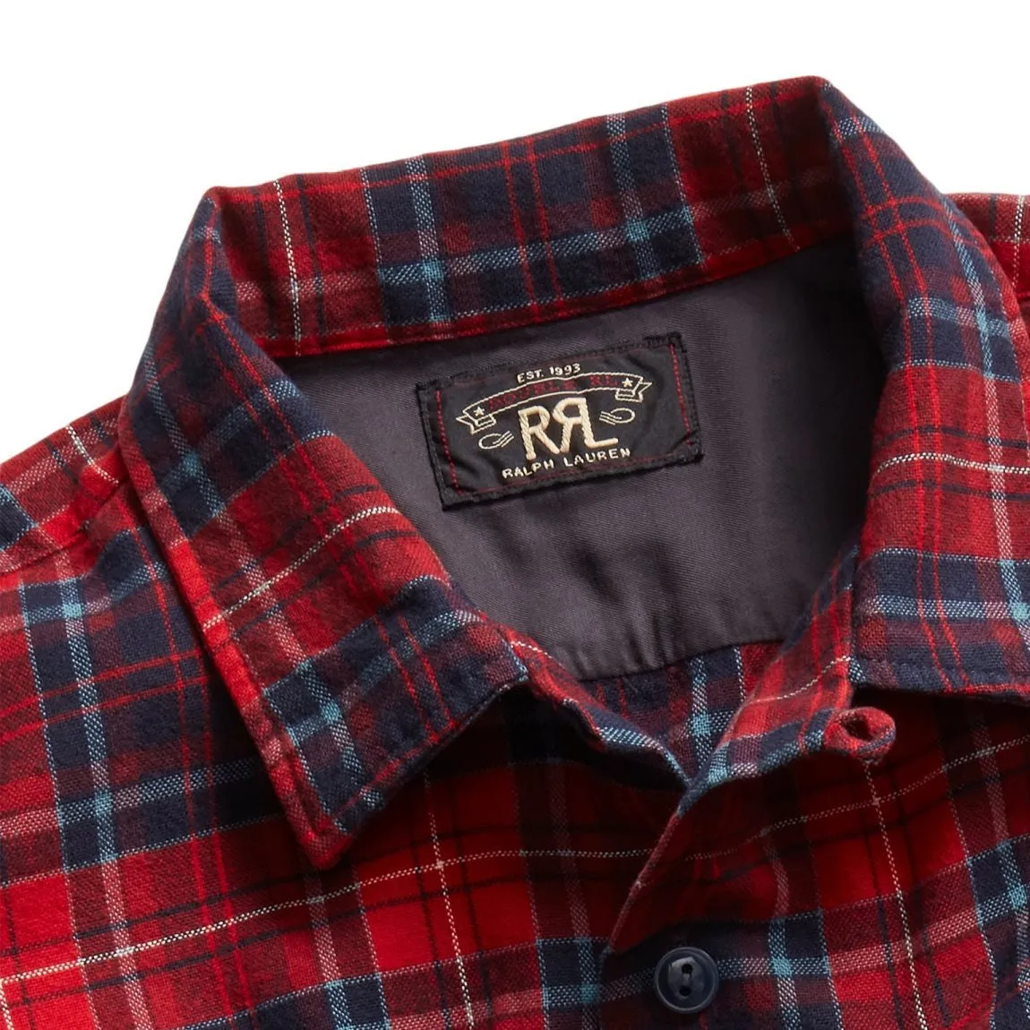 RRL by Ralph Lauren Carter Camp Sport Shirt Red