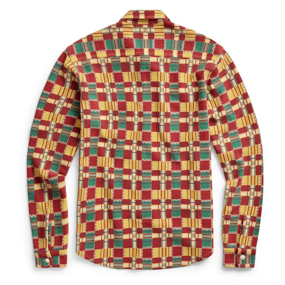 RRL by Ralph Lauren Matlock Work Shirt Red / Teal