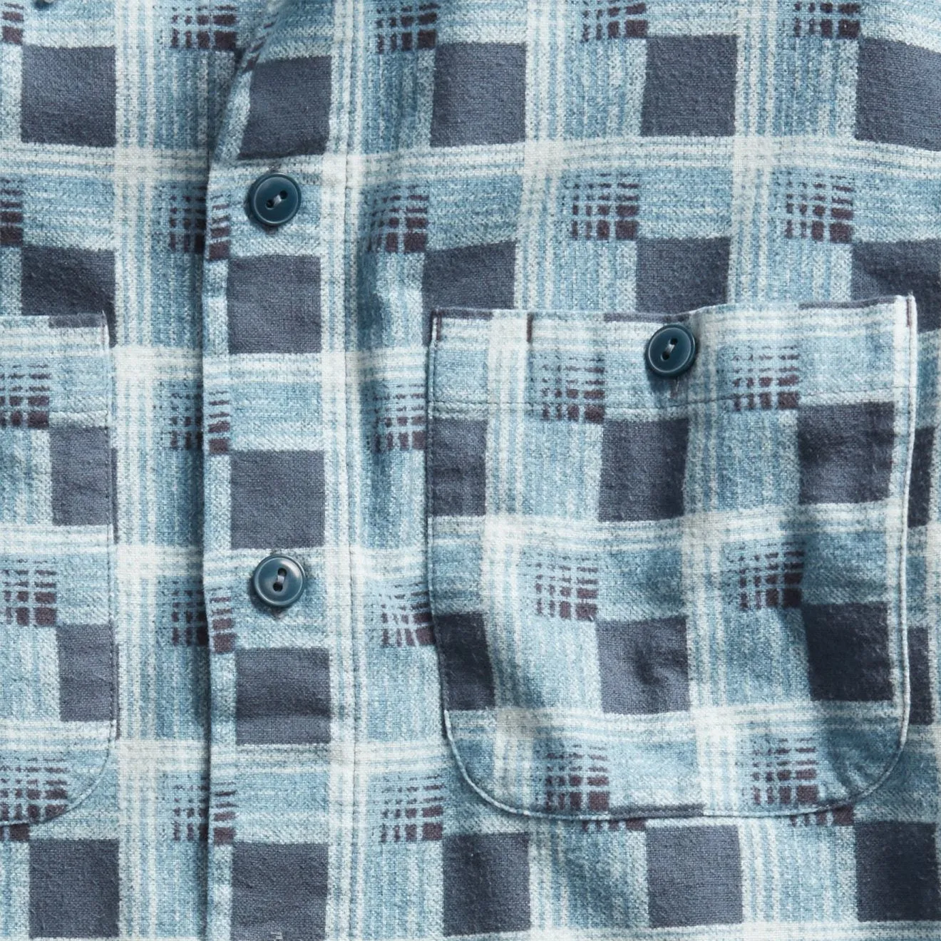 RRL by Ralph Lauren Universal CMP L/S Shirt Dark Blue / Blue