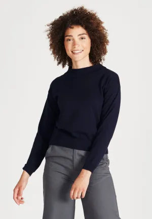 SABRINA knitted sweater made from organic cotton - Blue Givn Berlin