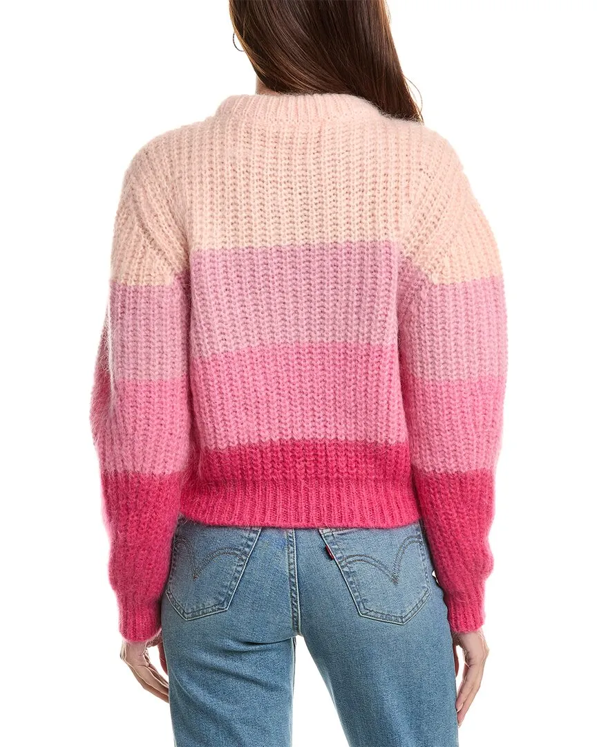 Sandro Mohair & Wool-Blend Sweater