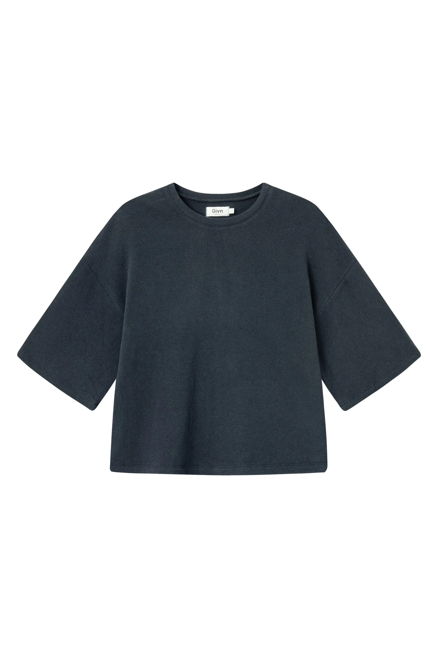 SELMA recycled cotton sweater - Midnight Blue Givn Berlin